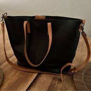 Able All Leather Tote